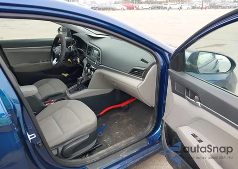 2019 Hyundai Elantra Se from USA, damaged, VIN 5NPD74LF7KH485456